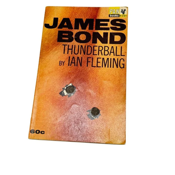 Ian Fleming James Bond 4 Book PB PAN Goldfinger Thunderball Diamonds More 1960s - Picture 8 of 16